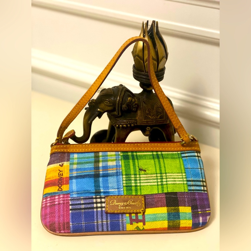 Dooney and Bourke Madras wristlet
